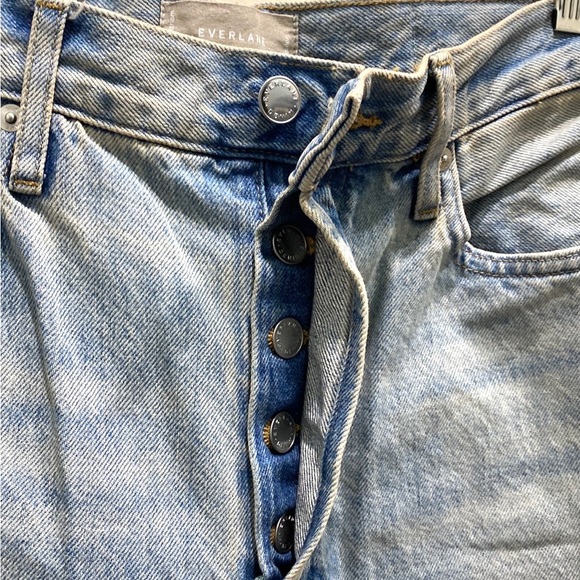Everlane The 90’s Way High Jean Paint Splatter No Stretch Denim Jeans Size 29 - Picture 7 of 14